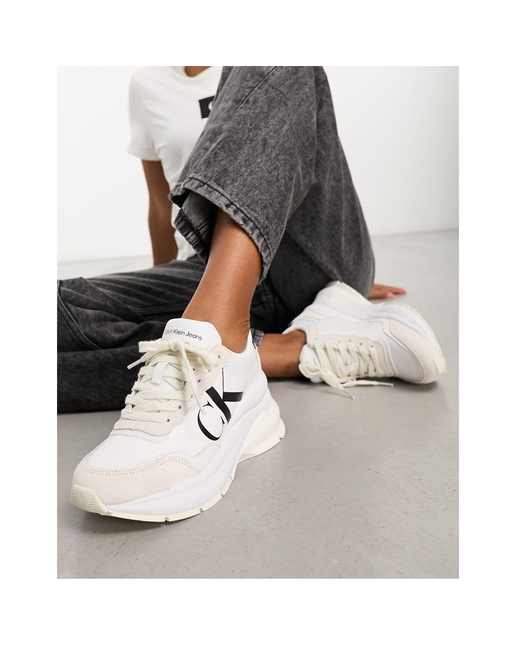 Chaussure calvin cheap klein jordan