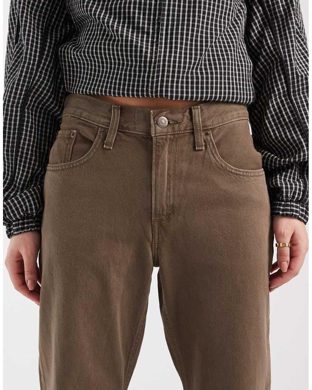 Levi's Gray Loose Bootcut Jeans