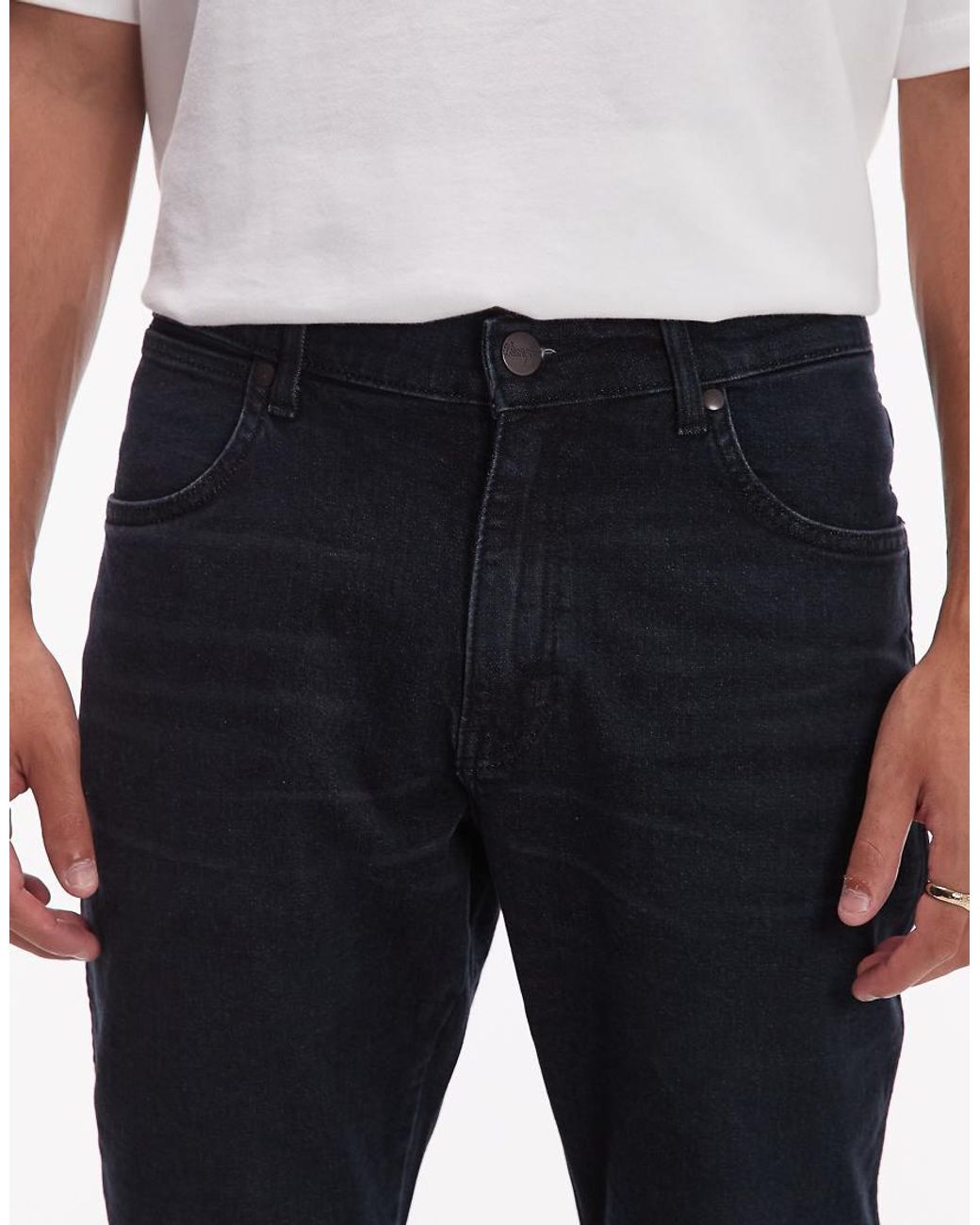 Wrangler Gray River Regular Tapered Fit Jeans for men