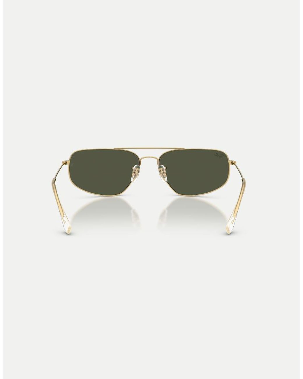 Ray-Ban Green Rb3780 Rectangle Sunglasses With Lens