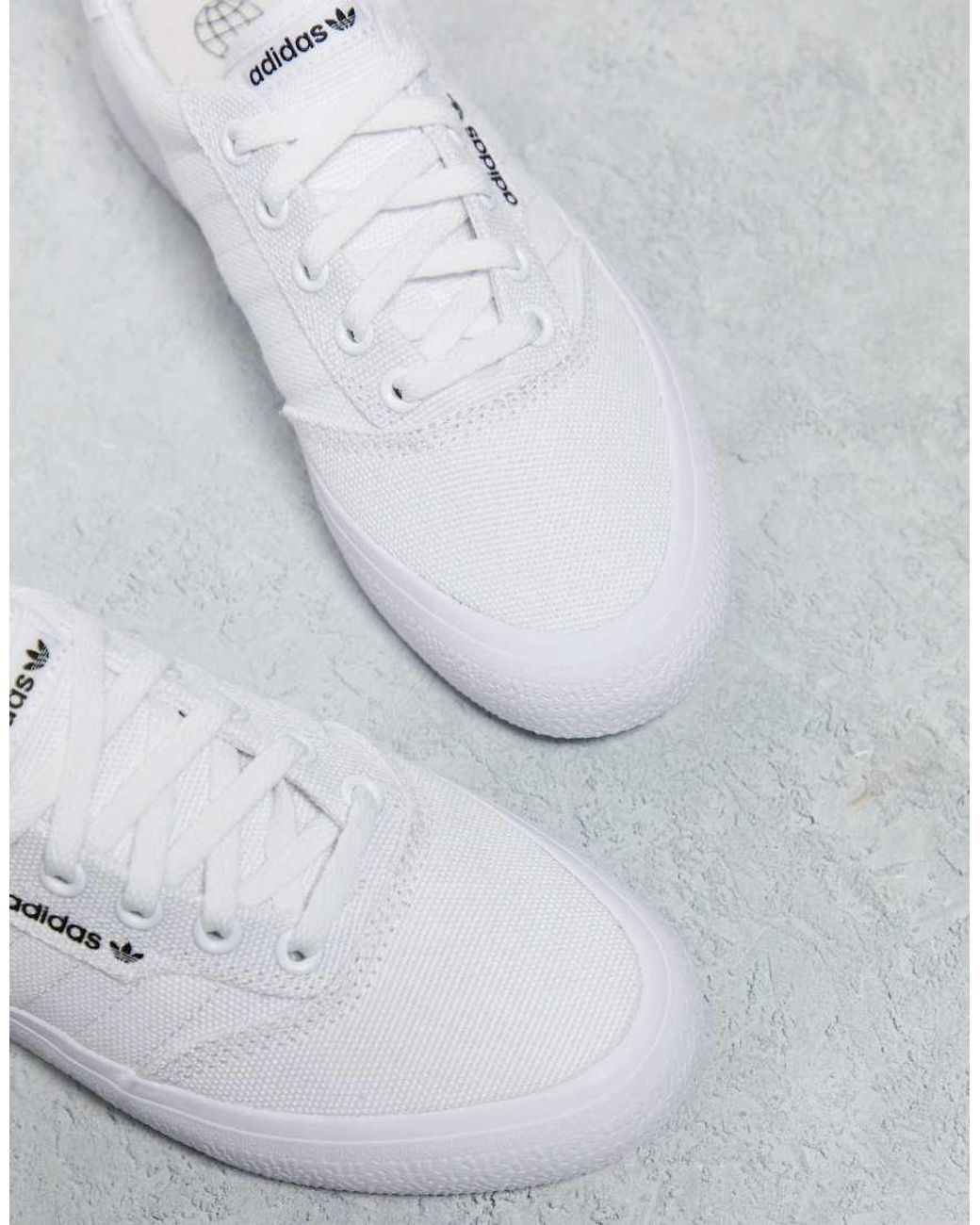 Adidas Originals White 3Mc Trainers