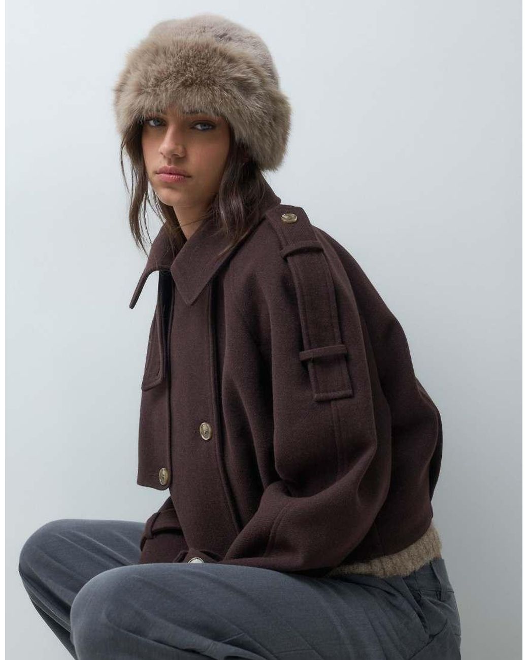 Berretto di Vero Moda in Brown