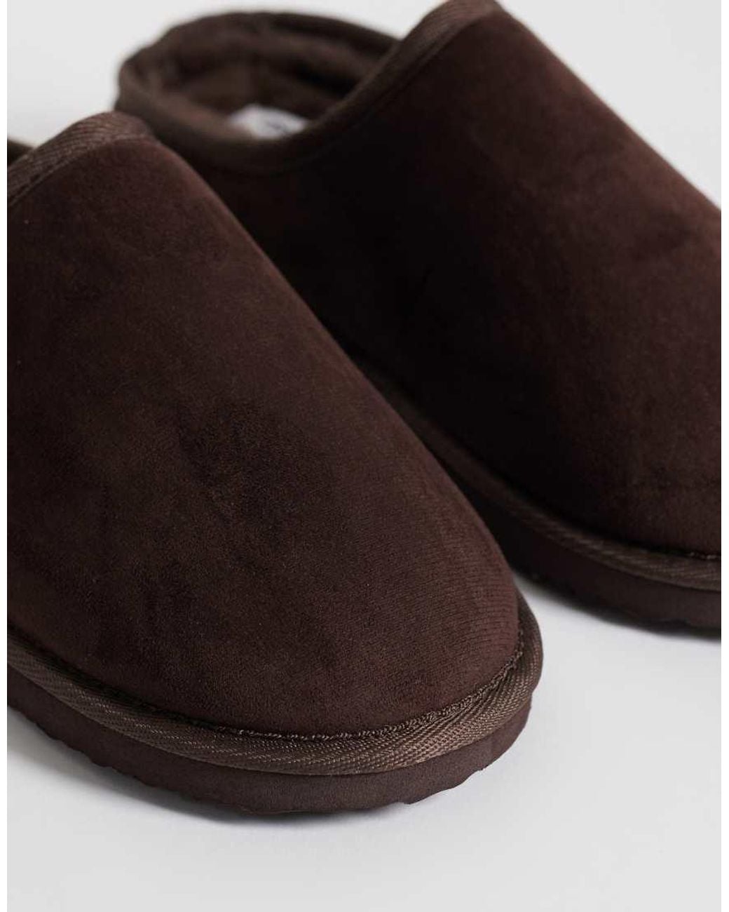 ASOS Brown Mule Slippers for men