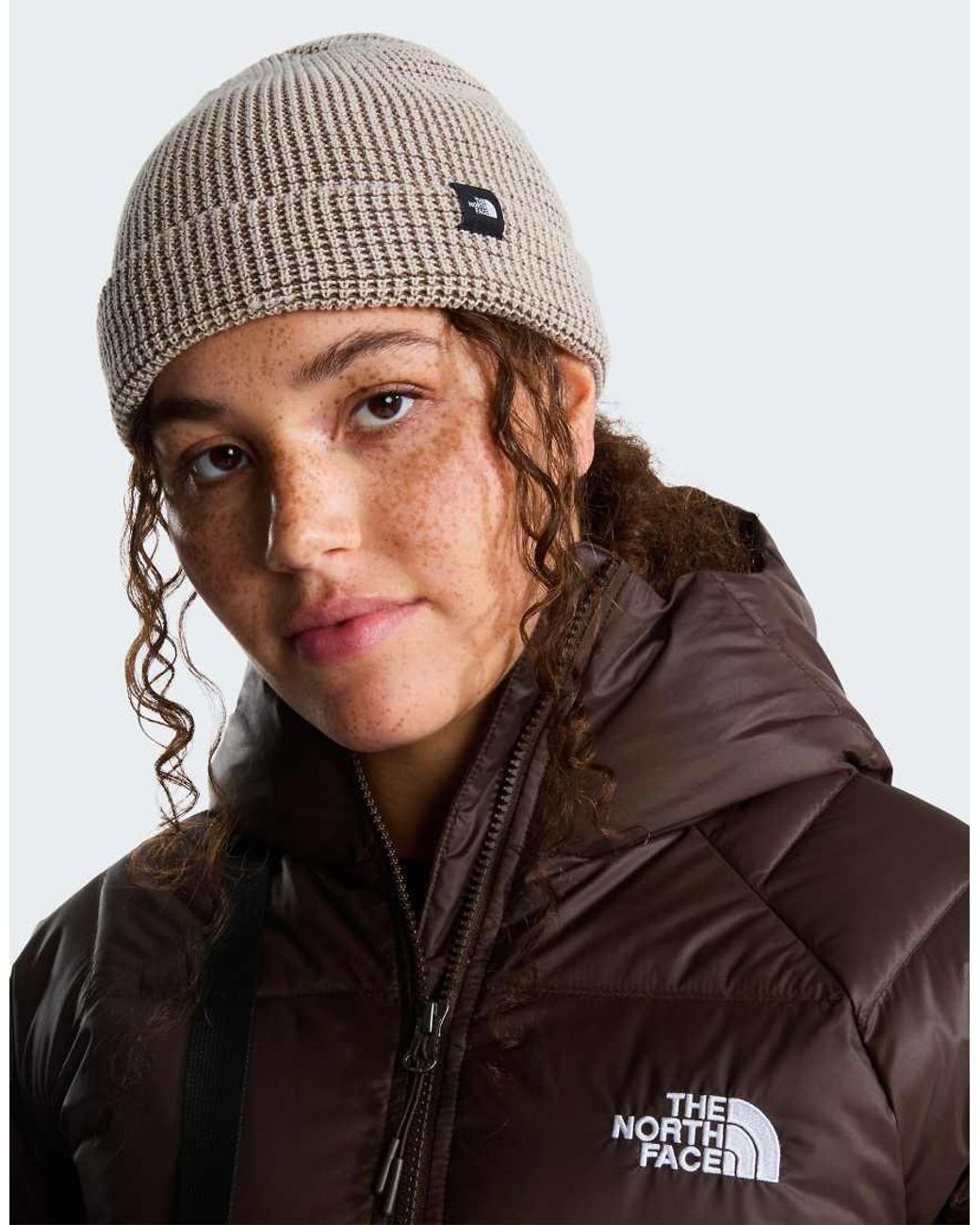 The North Face Natural Tnf Fisherman Beanie