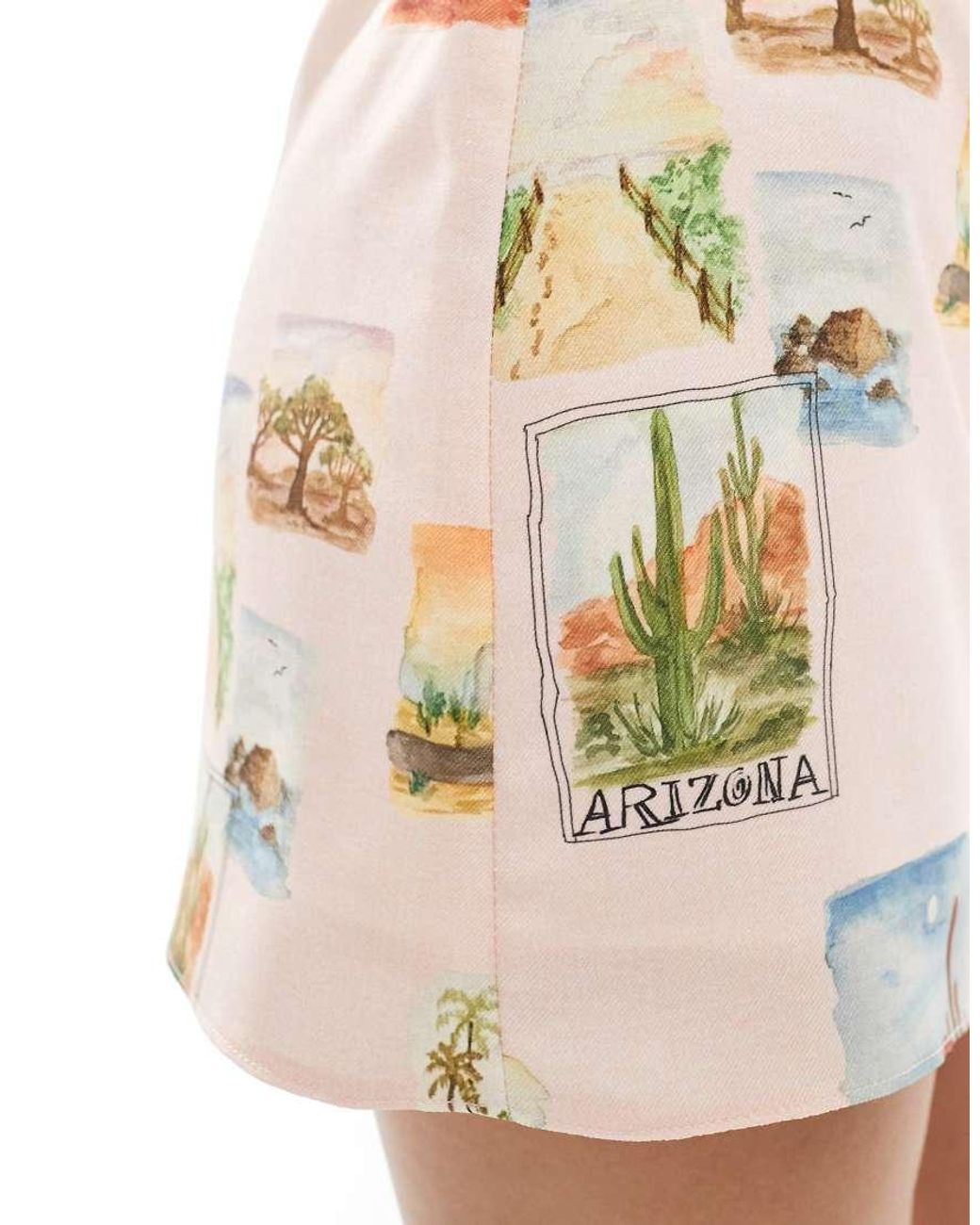 ASOS Multicolor Co-Ord Skort