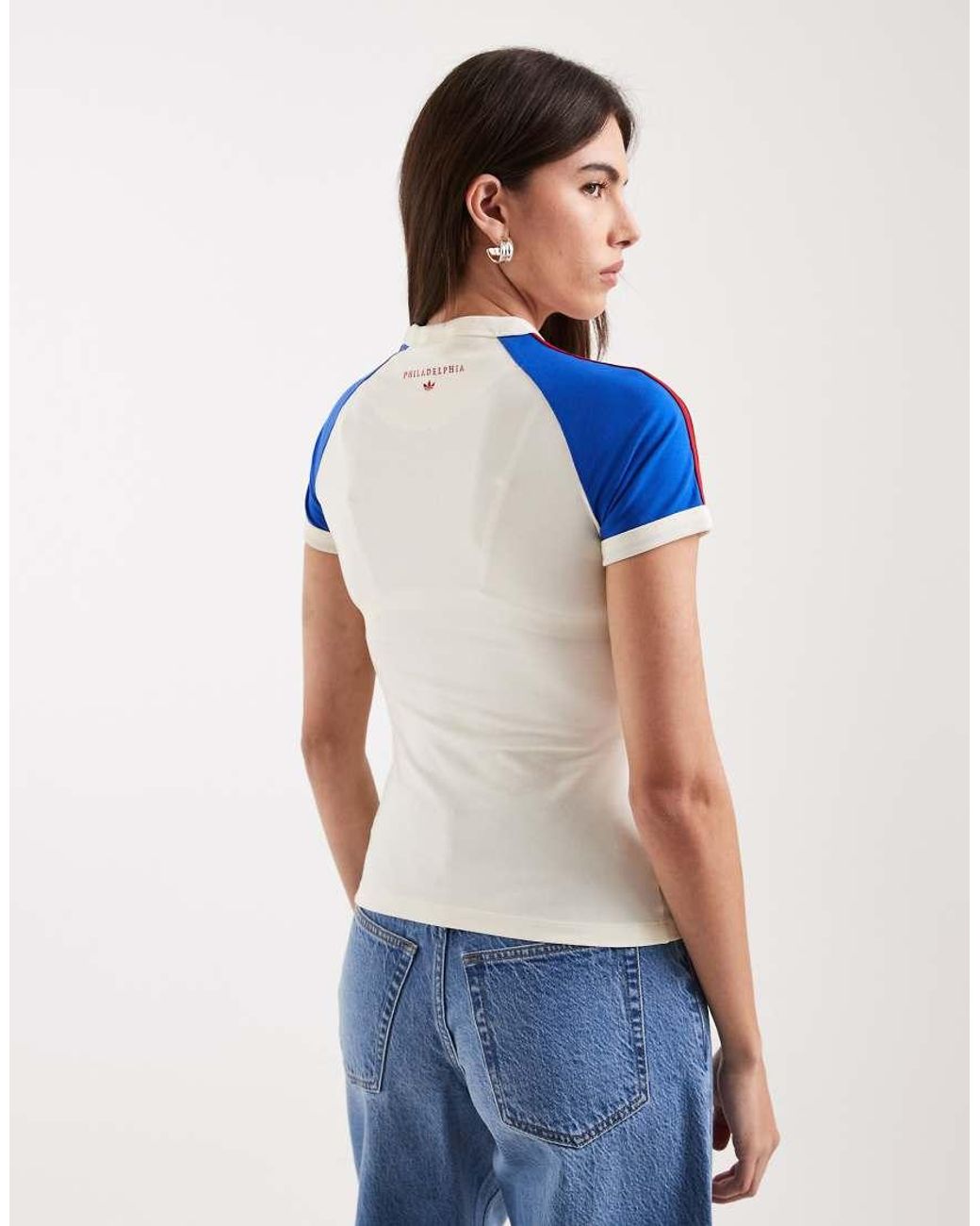 Adidas Originals Blue City T-Shirt Philadelphia