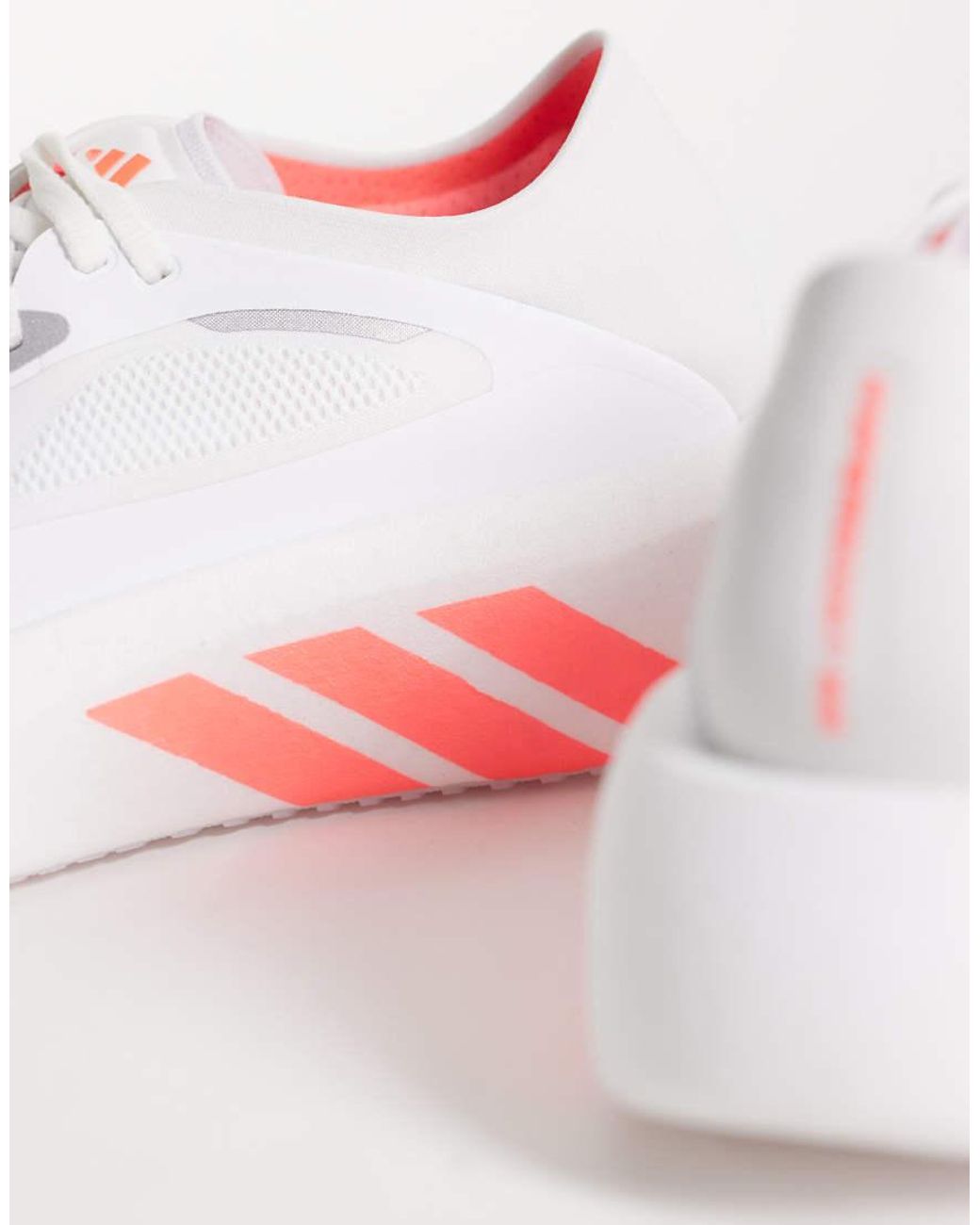 Adidas Originals White Adidas Running Hyperboost Run Trainers