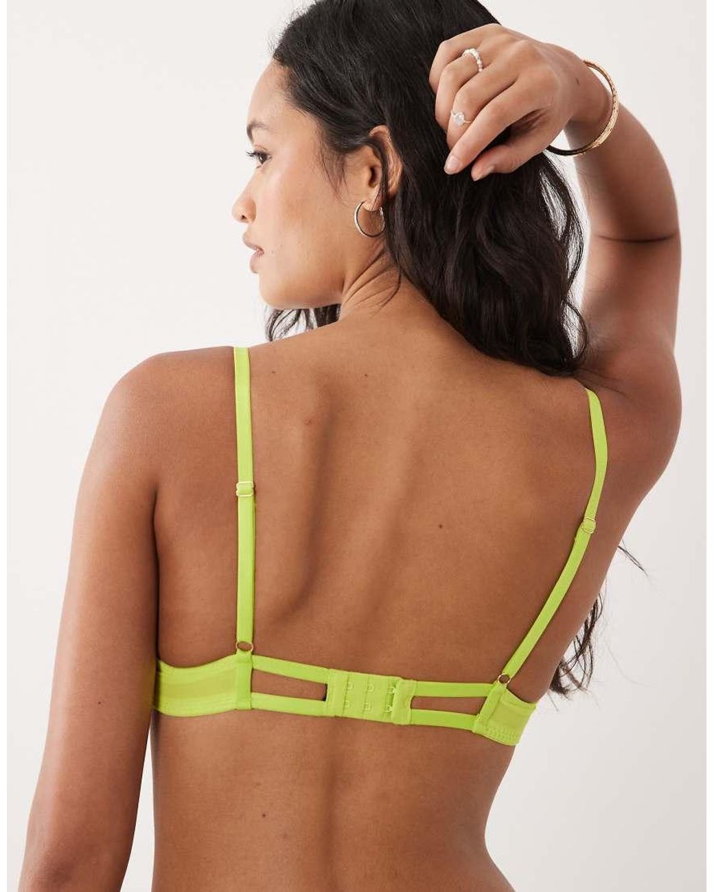 Ann Summers Green Paradise Glow Non Padded Balcony Bra