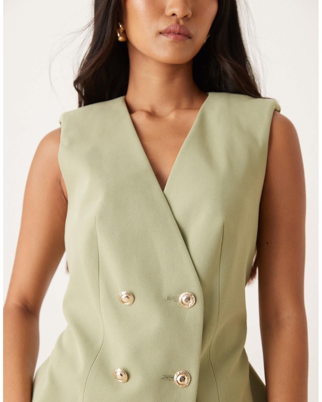 ASOS Green Tie Vest