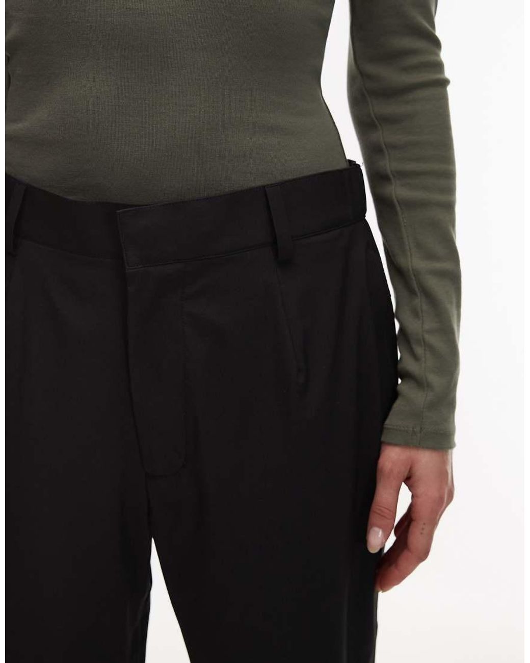 Rains Black 12530 Suva Waterproof Hardshell Slim Fit Capri Trousers