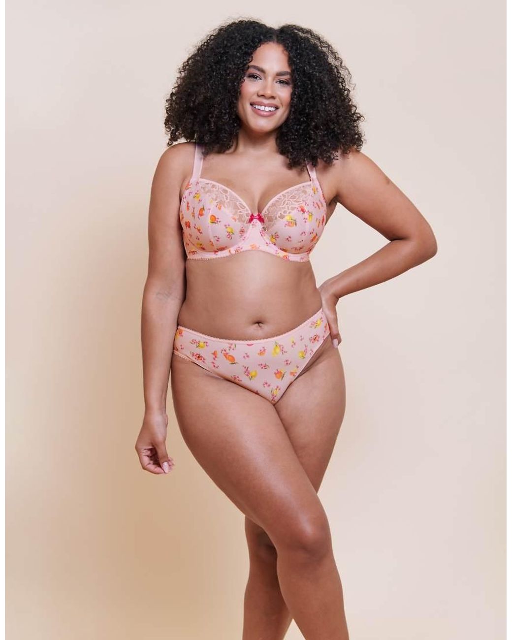 Curvy Kate Pink Spellbound Brazilian Brief