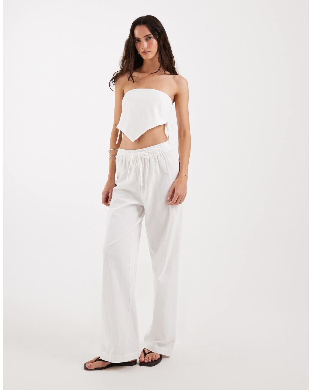 Pantalon d'ensemble 4th & Reckless en coloris White