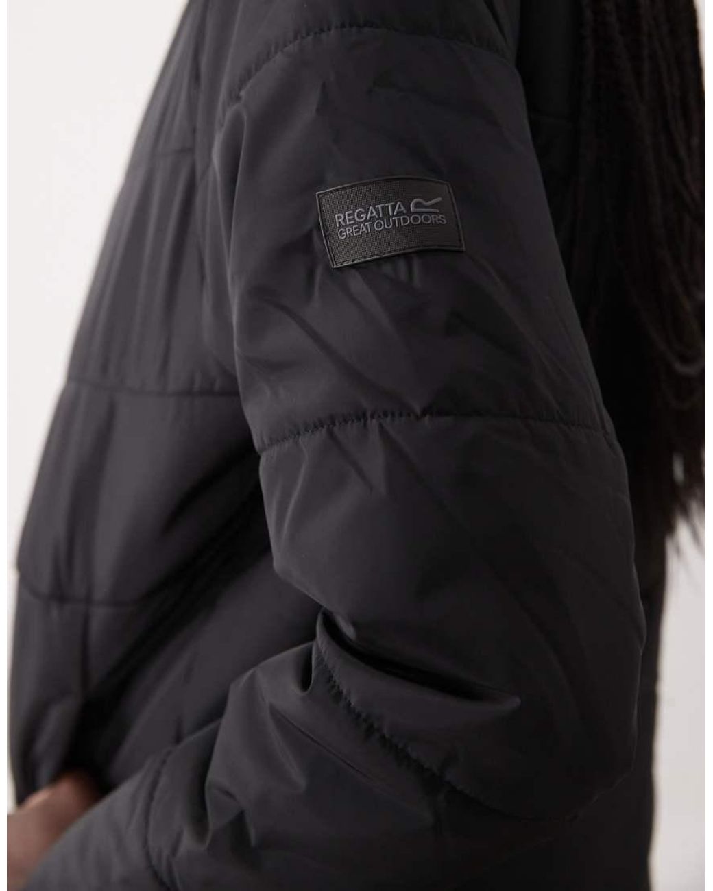 Regatta Black Insulated Amelle Quilted Jacket