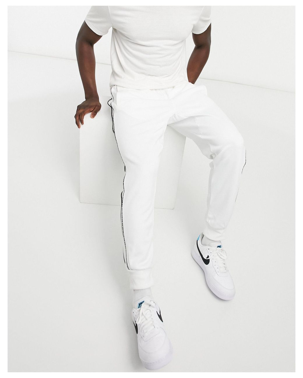 Nike – Jogginghose in Weiß für Herren | Lyst DE