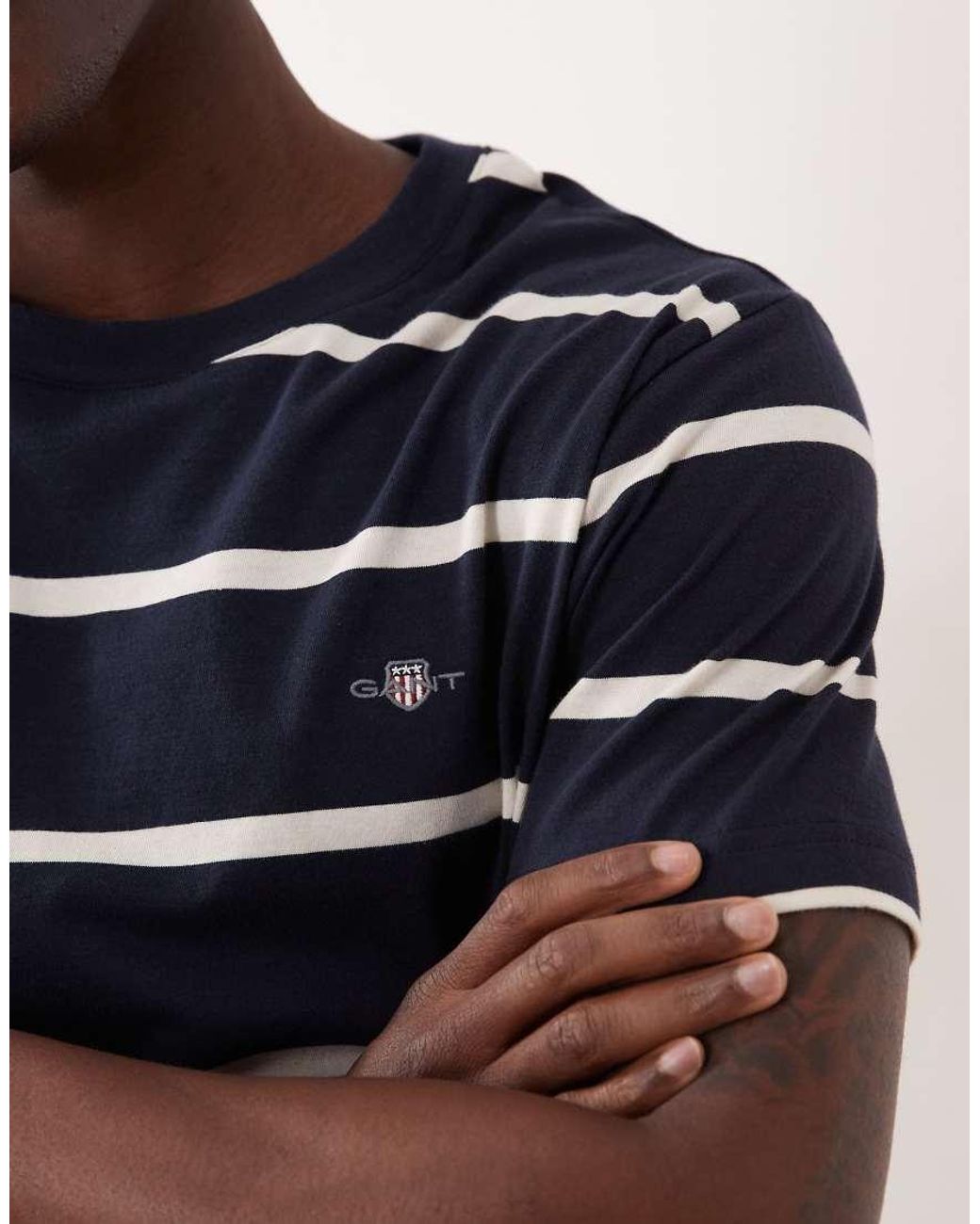 Gant Blue Shield Logo T-shirt for men