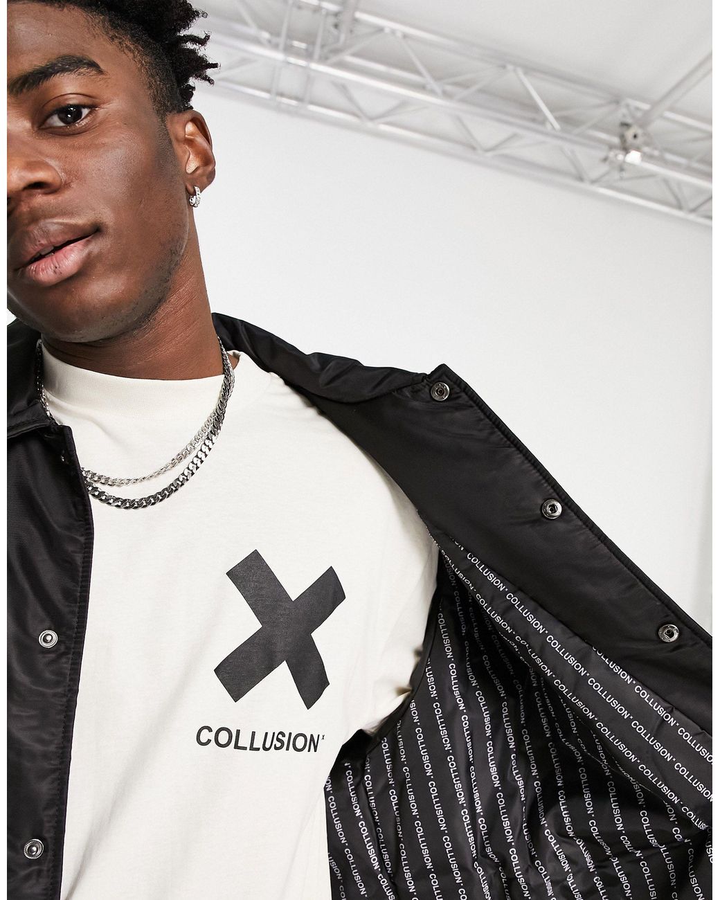 collusion oversized jacket