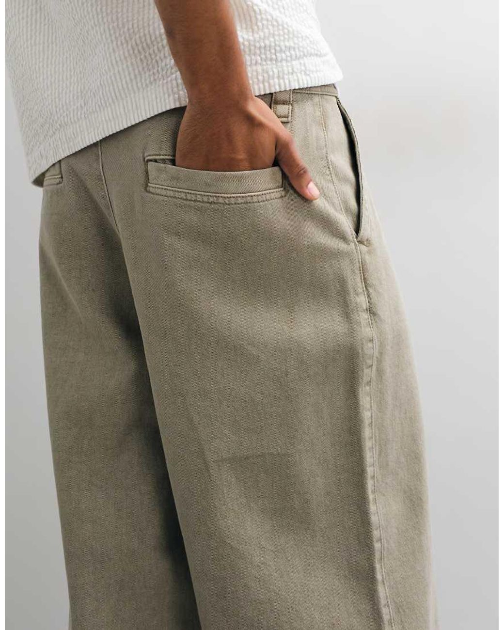 Redefined Rebel Gray Asgar baggy Trousers for men