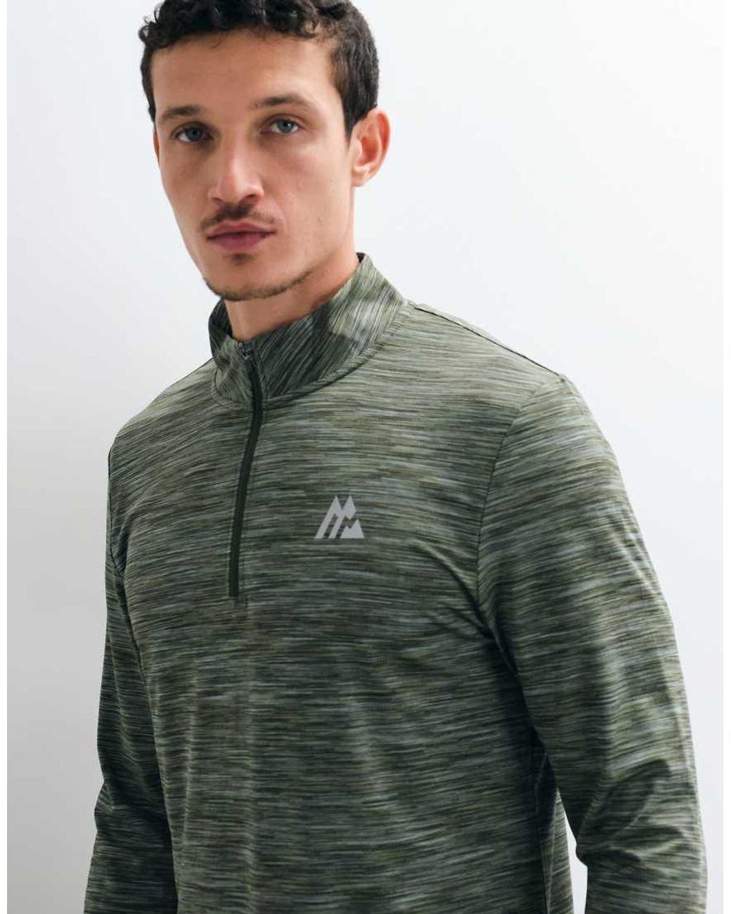 MONTIREX Green Trail 2.0 1/4 Zip Long Sleeve Top for men