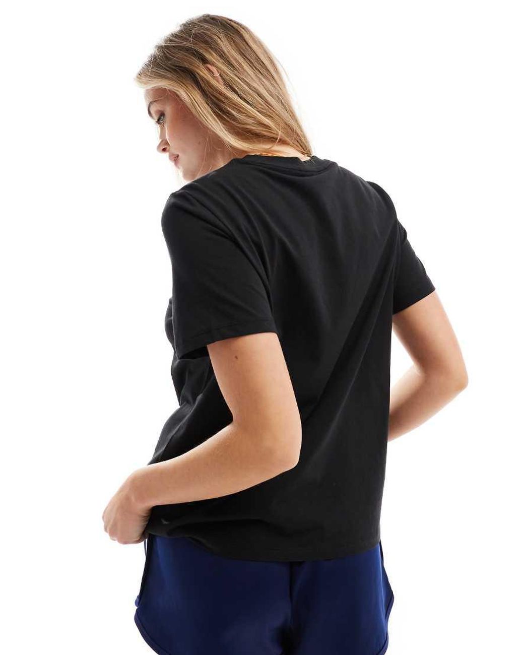 Pieces Blue Boxy T-shirt