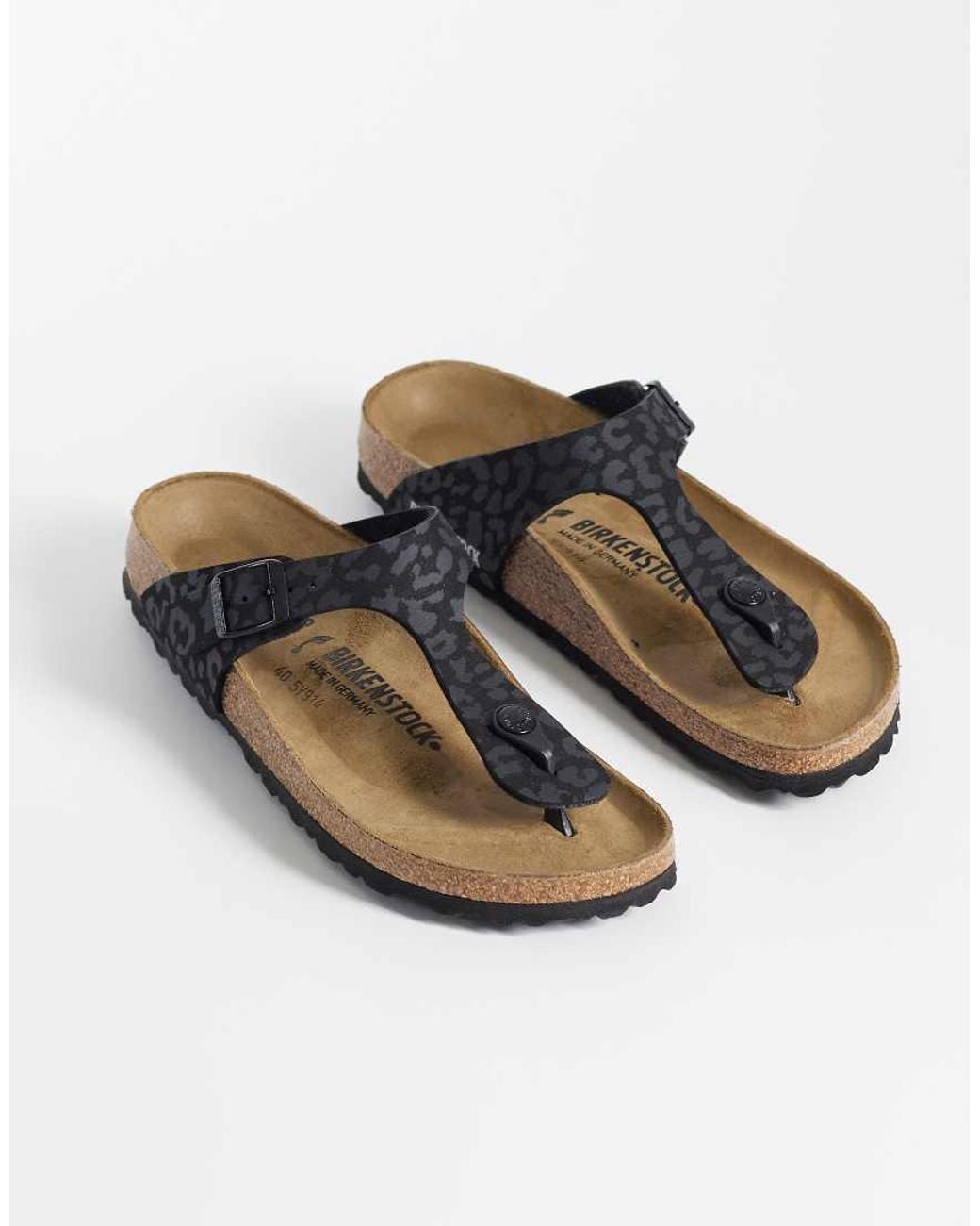 Birkenstock Black Gizeh Sandals