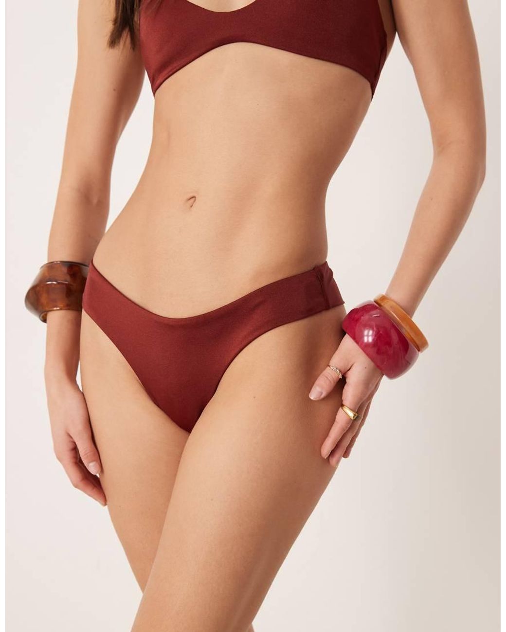 Free Society Natural Bikini Bottom
