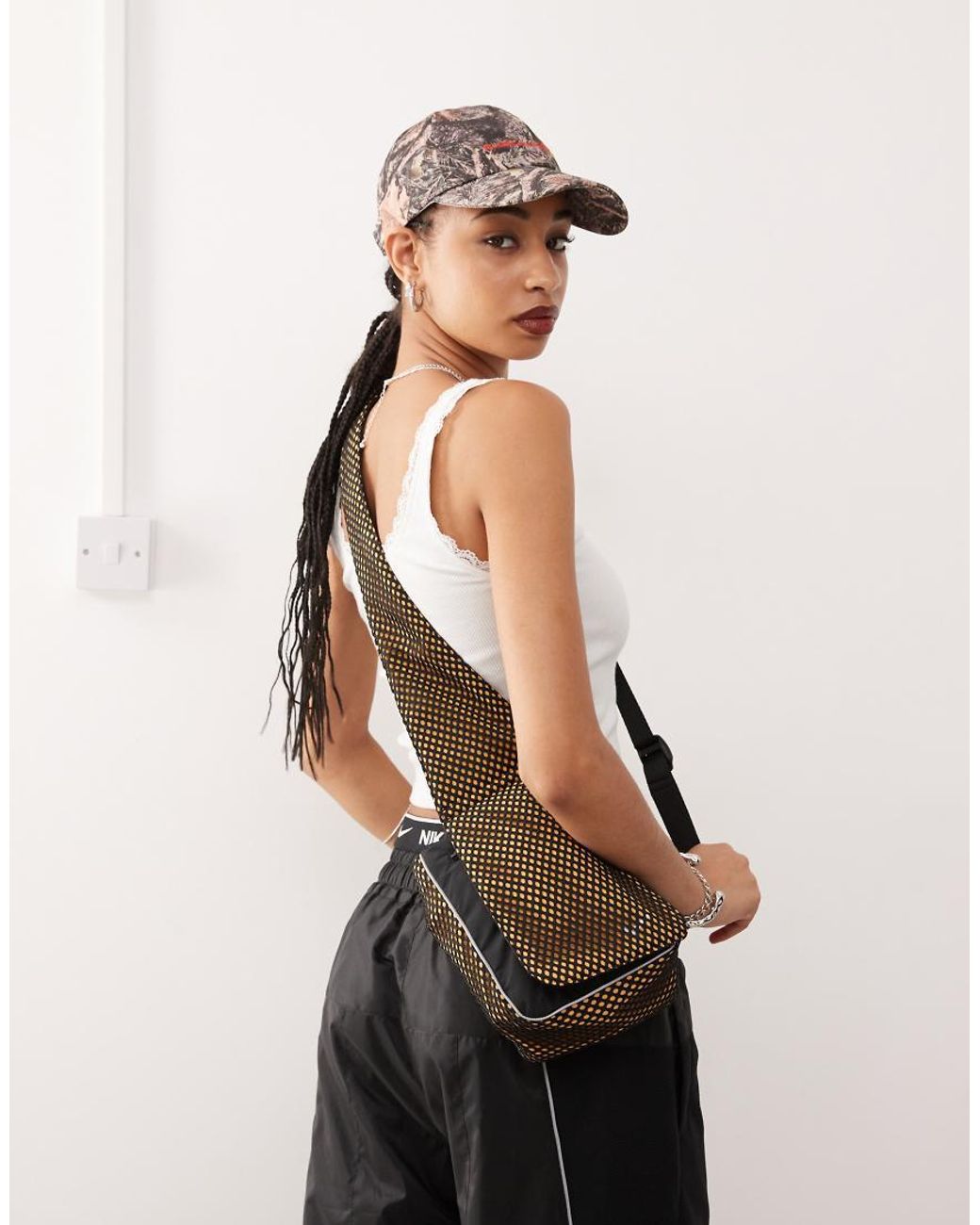 Nike X Tega Sm Sling Bag in Yellow Lyst UK