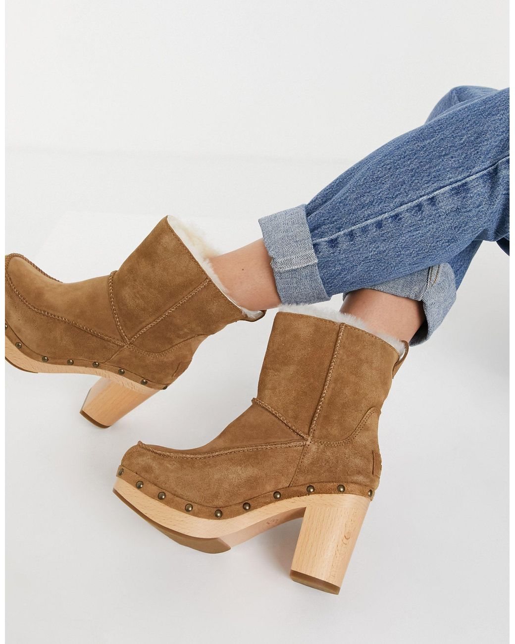 Ugg clogs shop heels