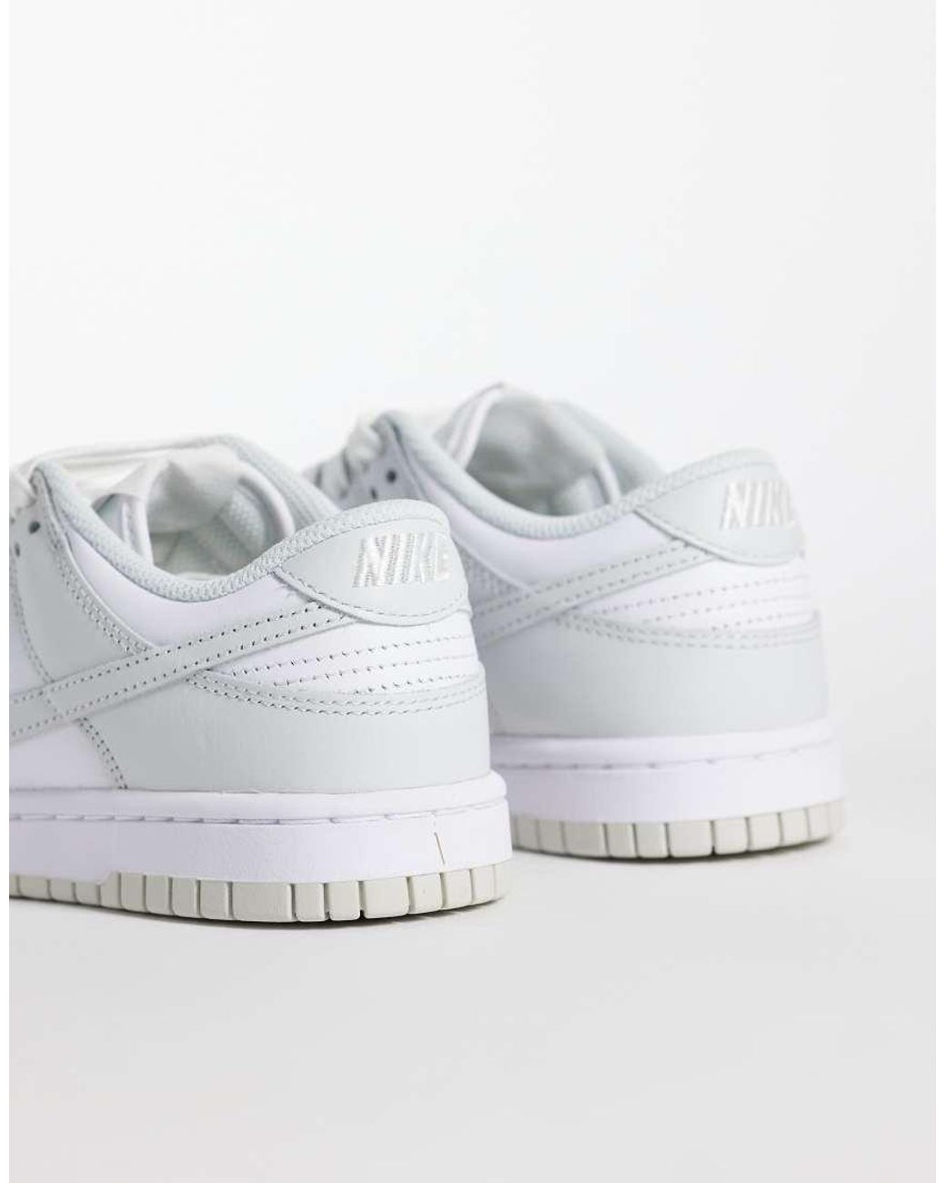 Nike White Dunk Low Trainers