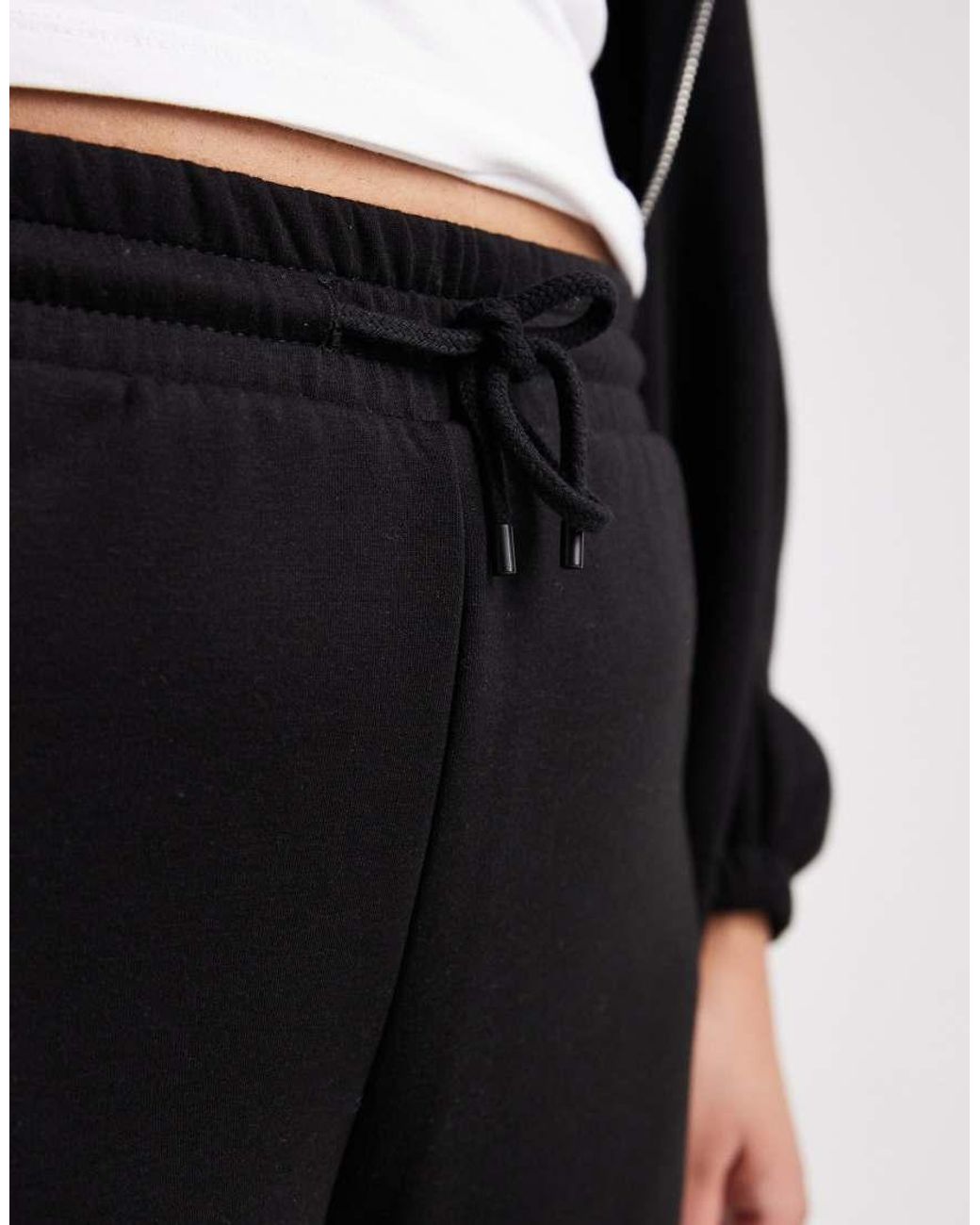 ONLY Black Wide Leg joggers Co-ord