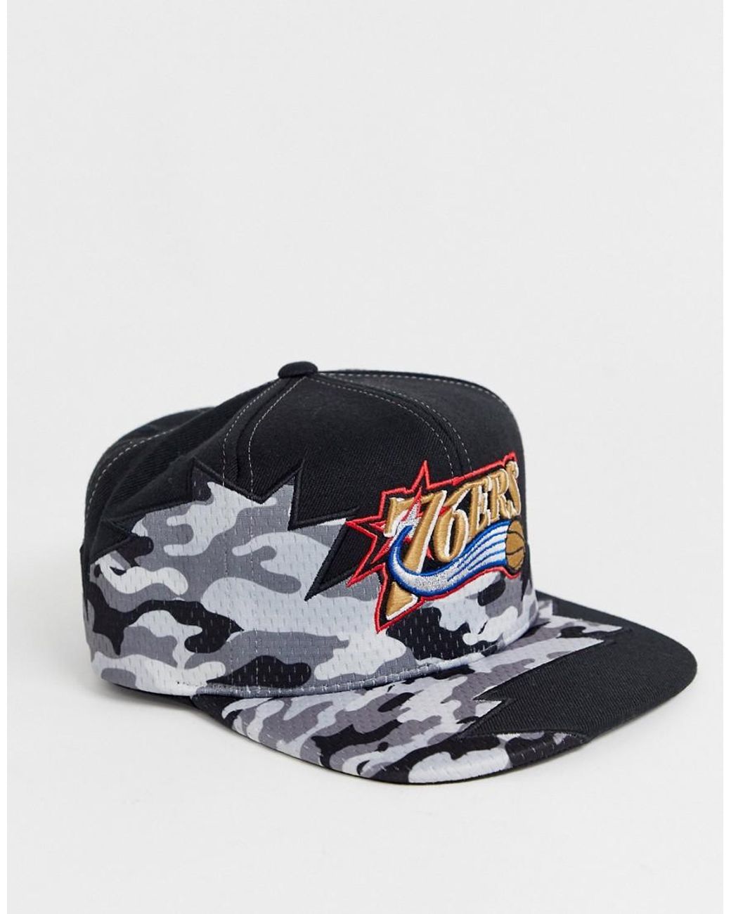 mitchell and ness 76ers snapback