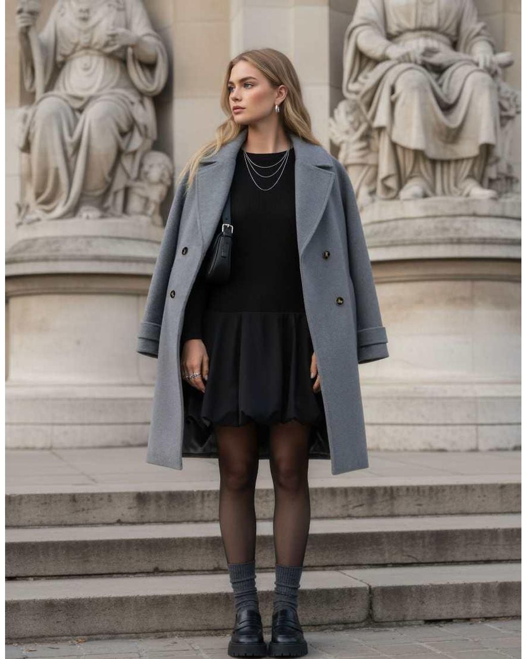 HYPEDROP Black Short Dress