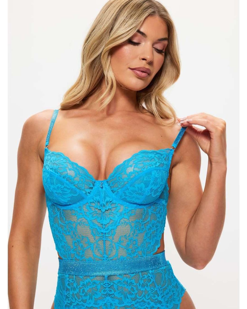 Ann Summers Blue Hold Me Tight Luxe Body