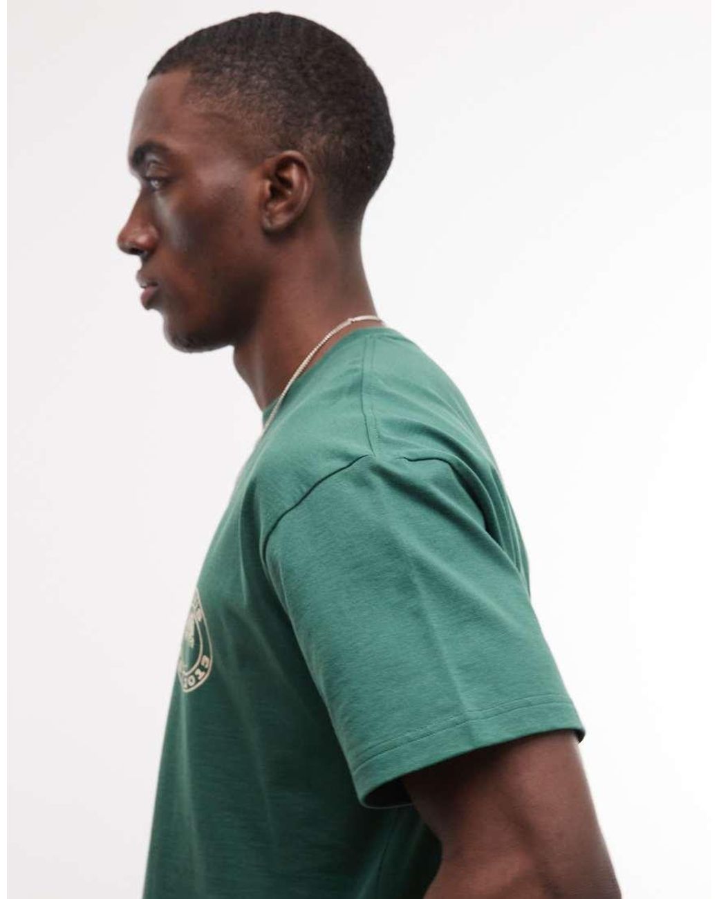 BLKVIS Green Source T-shirt With Back Graphic for men