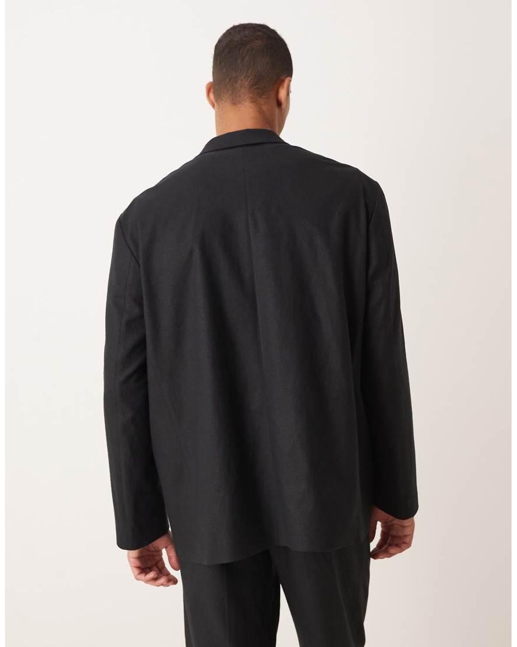 ASOS Black Oversized Suit Jacket for men