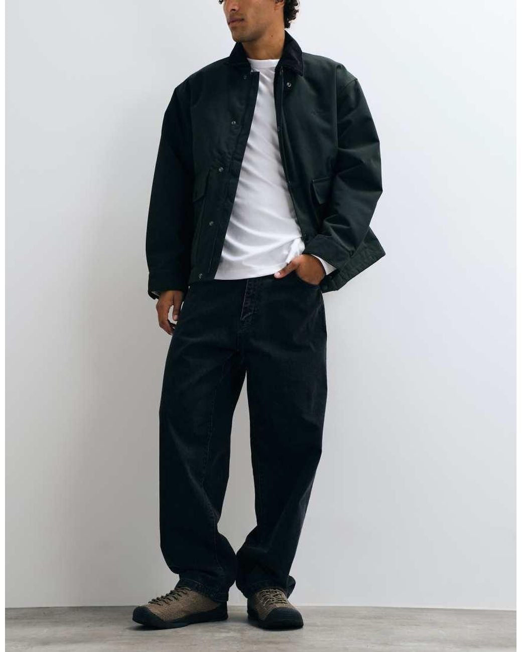 Stan Ray Blue Wide Leg 5 Jeans for men