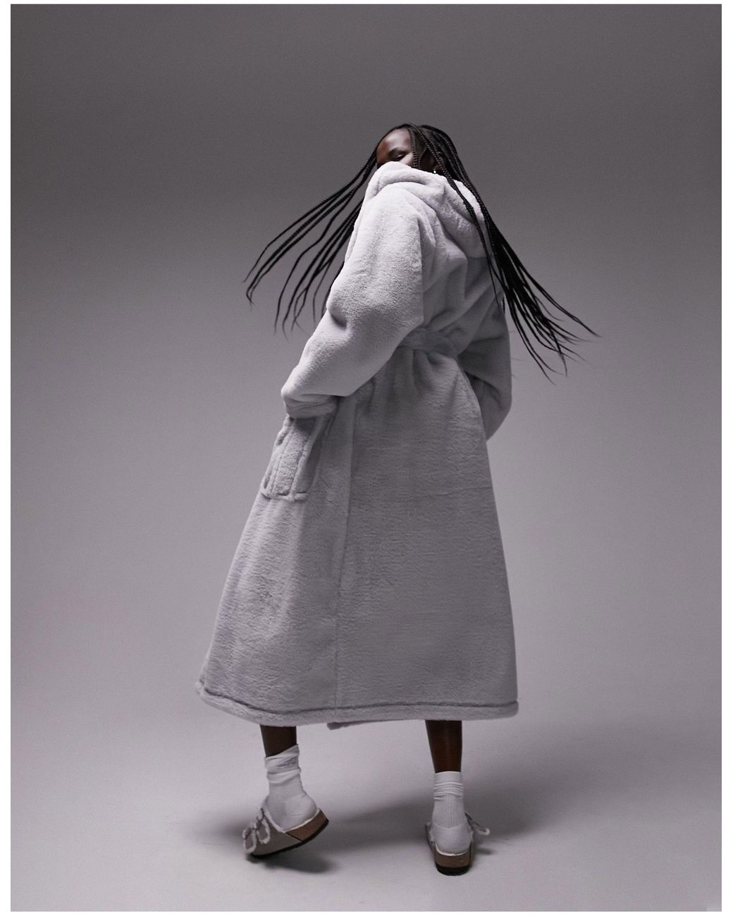 Topshop shop midi coat