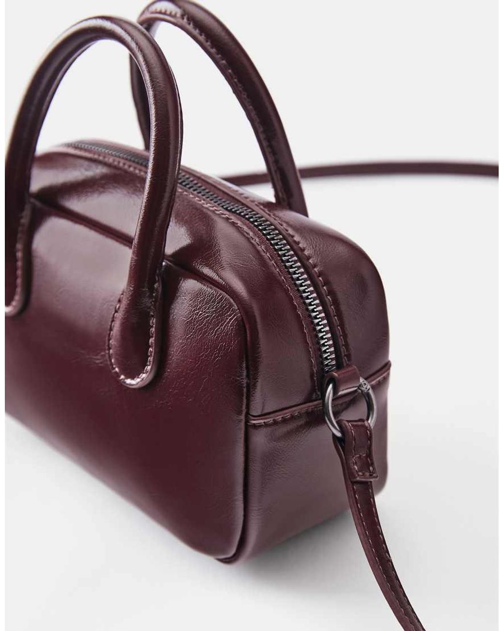 Pull&Bear Purple Mini Crossbody Bag