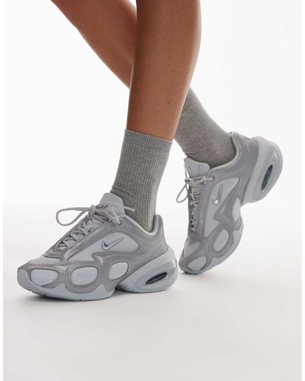 Nike Gray Air Max Muse Trainers
