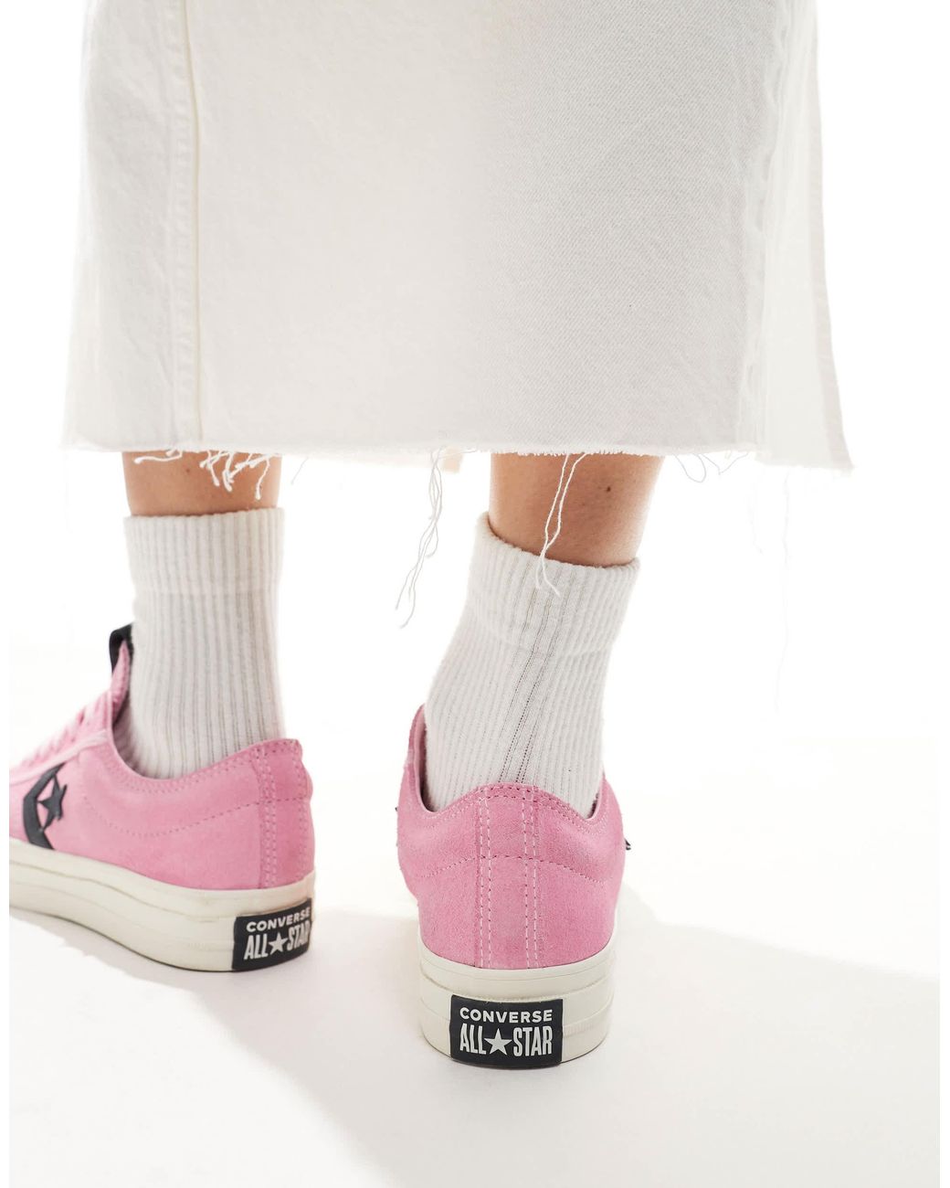 Converse Pink Star Player 76