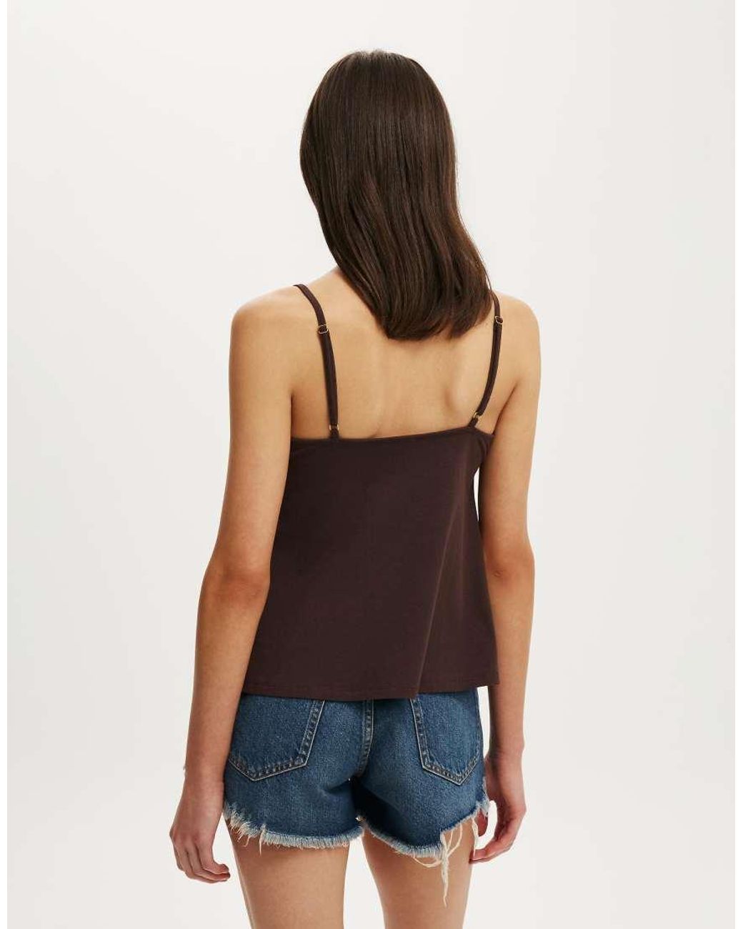 Cotton On Brown Babydoll Cami