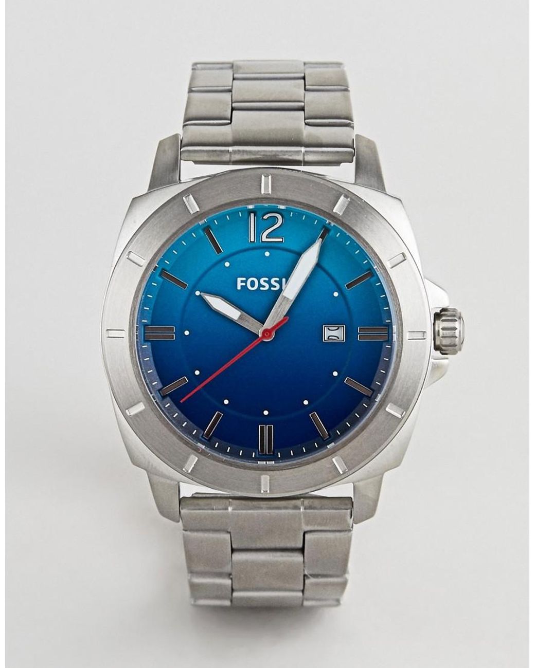 Fossil Bq2344 Mens Stainless Steel 
