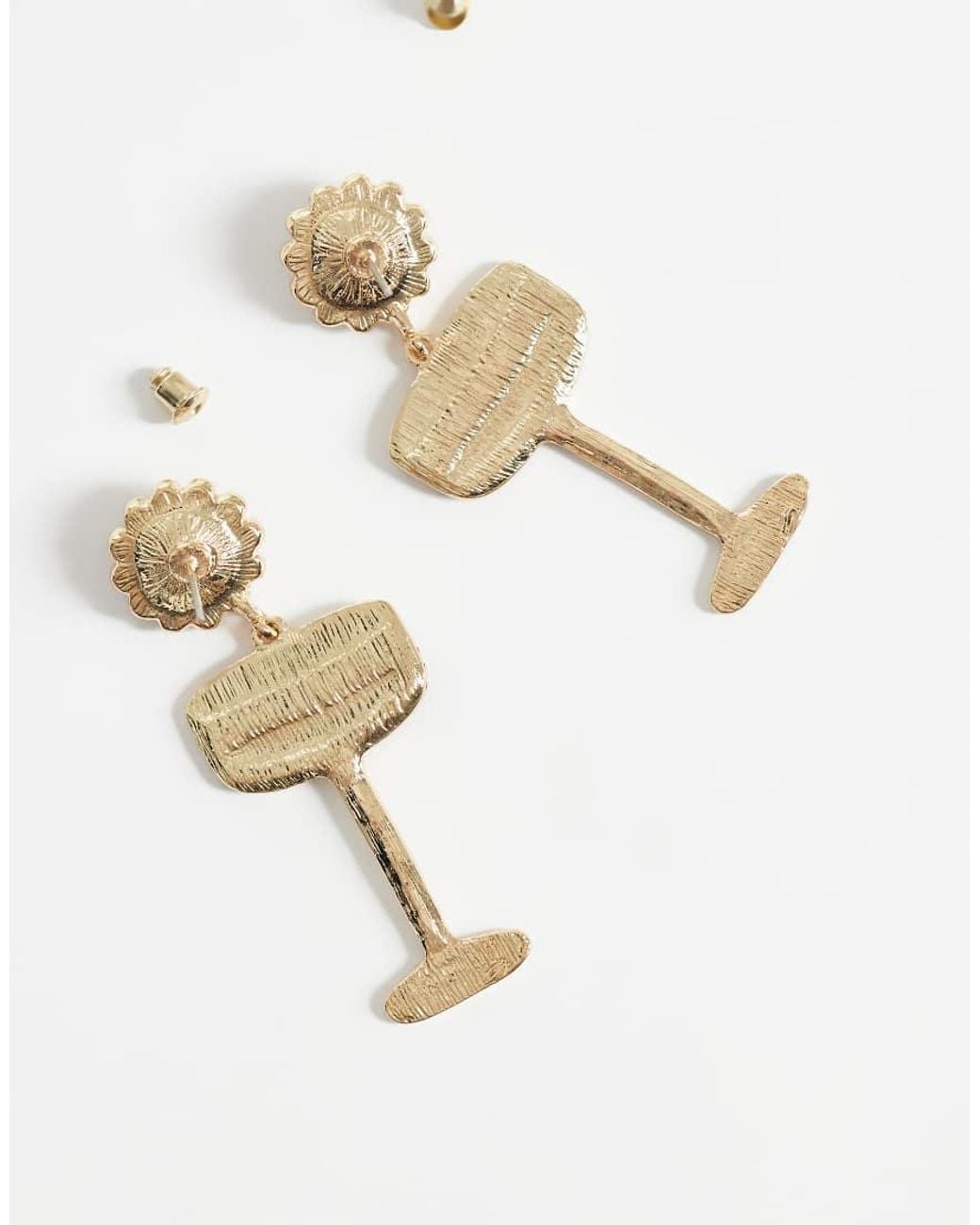 Accessorize White Espresso Martini Sparkle Drop Earrings