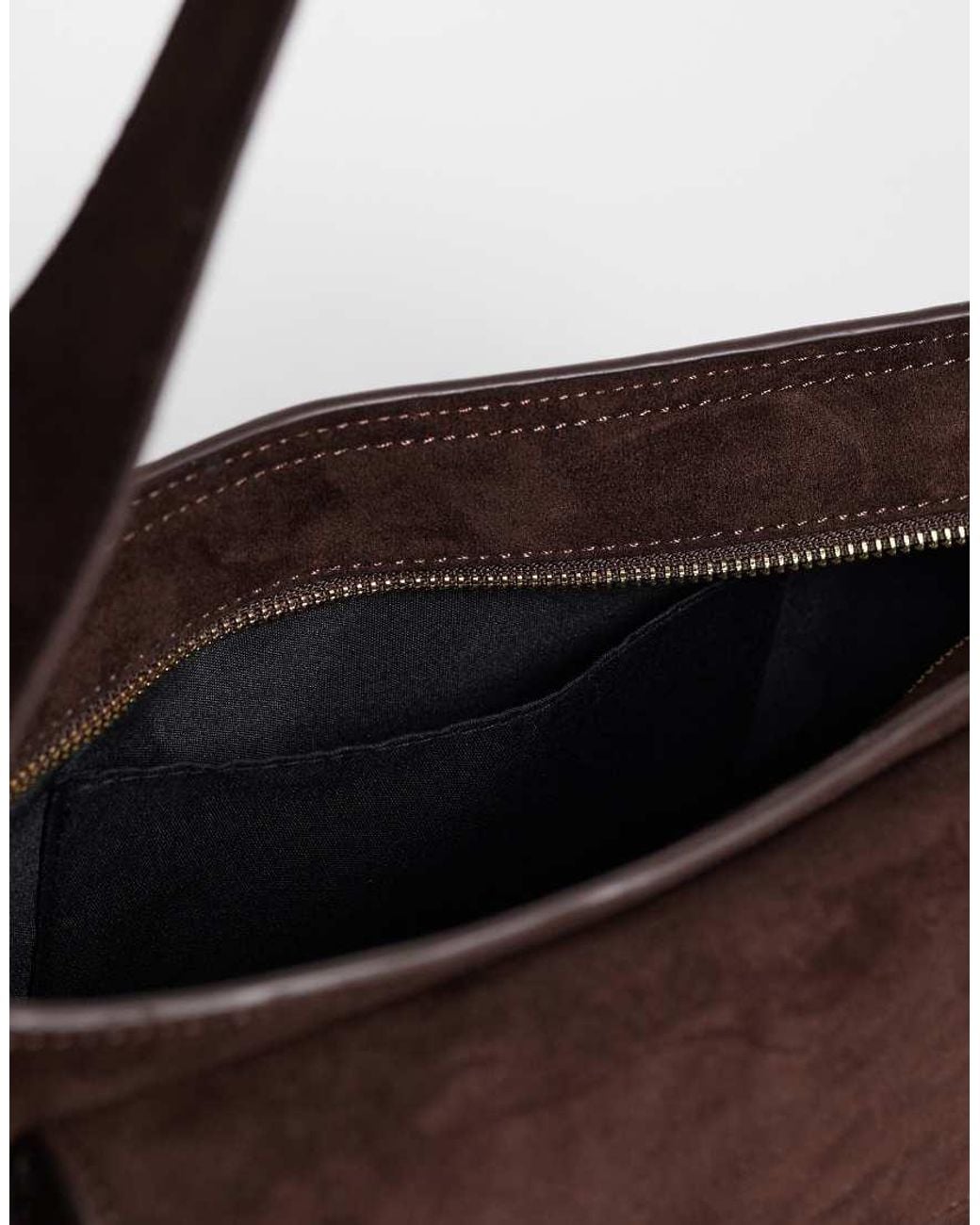 Borsa A Spalla Mini Con Tasca di ASOS in White