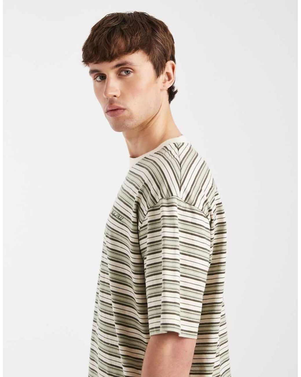 Redefined Rebel Gray Tyler T-shirt for men