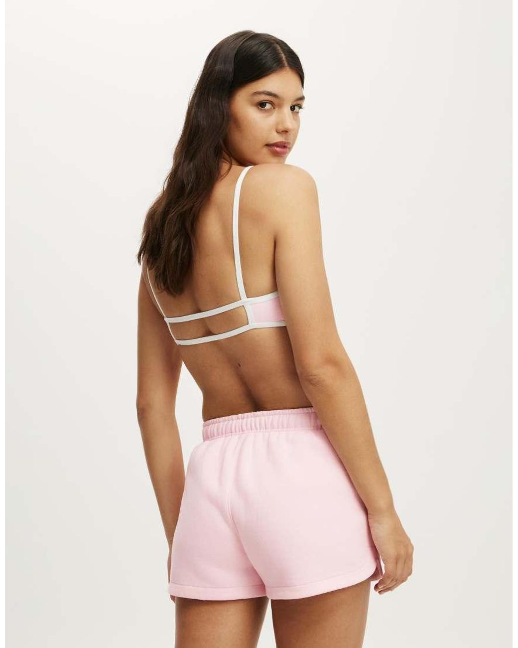 Cotton On Natural Plush Classic Mini Short
