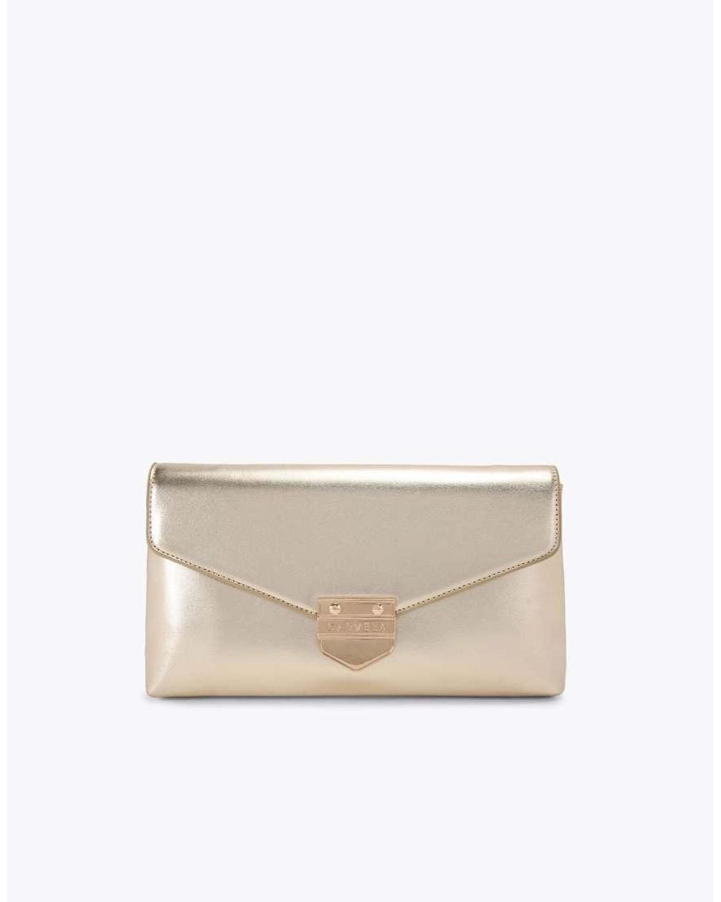 Carvela Kurt Geiger Natural Maria Envelope Clutch
