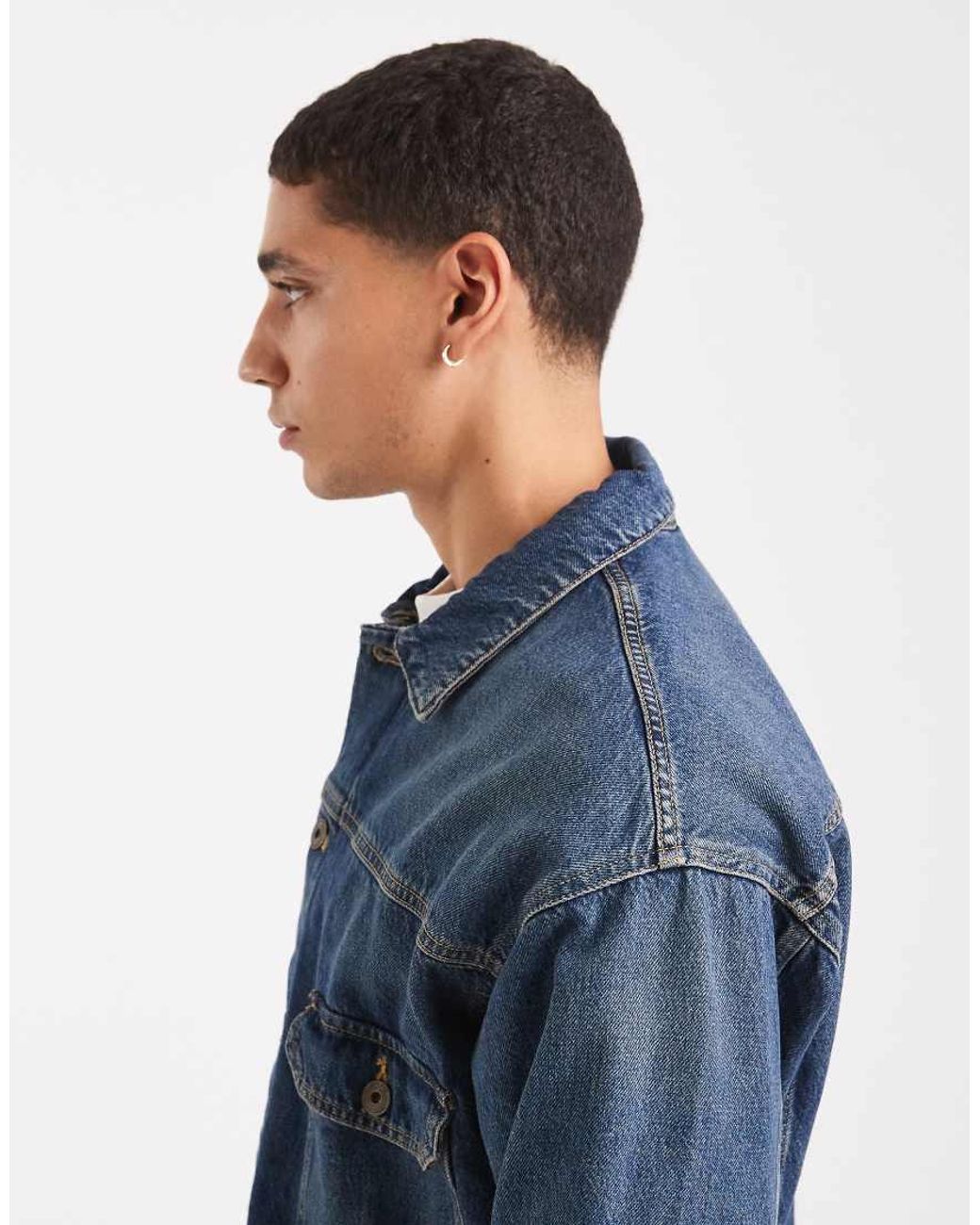 Jack & Jones Blue Denim Jacket for men