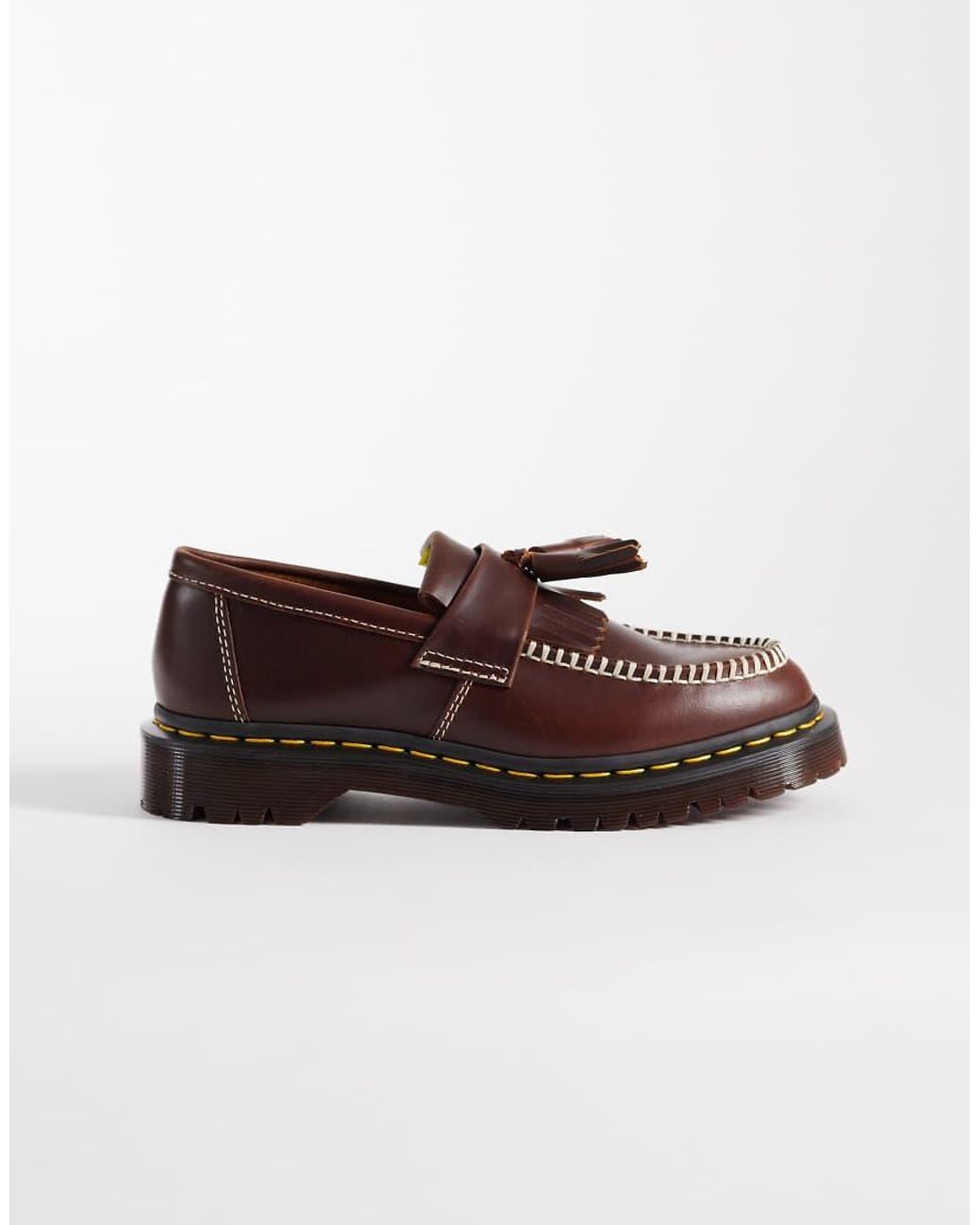 Dr. Martens Brown Unisex Adrian Ben Tassel Loafer
