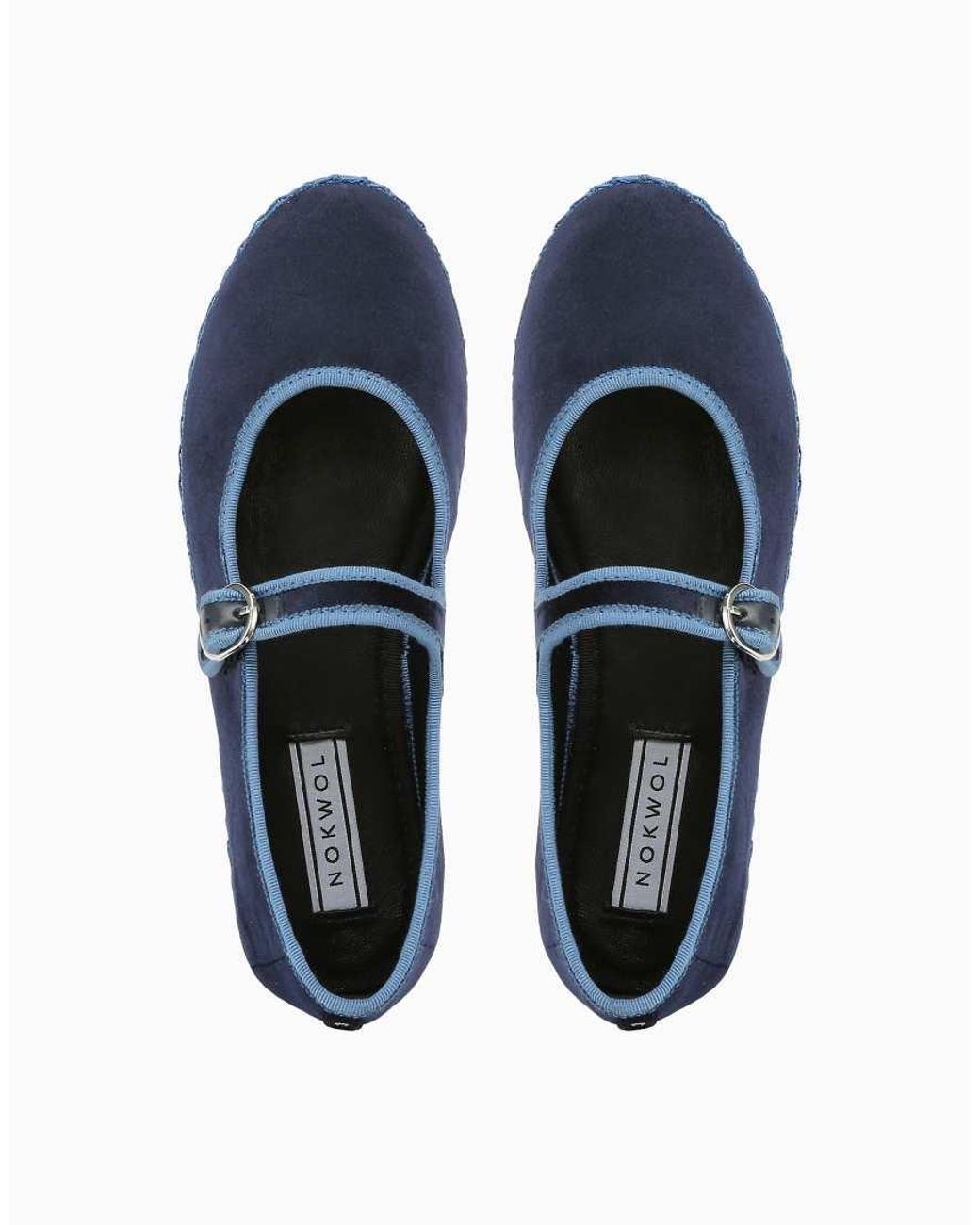 Nokwol Blue Mel Flats