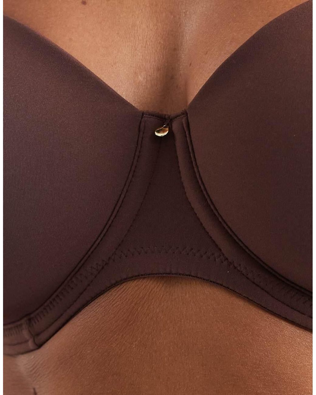 ASOS Brown Fuller Bust Moulded Multiway Underwired Bra